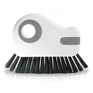 2 in 1 Groove Cleaning Brush Window Sliding Door Track Cleaner Tool Grout Cleaner Grip Brush Hard Bristle Crevice Cleaning Brush