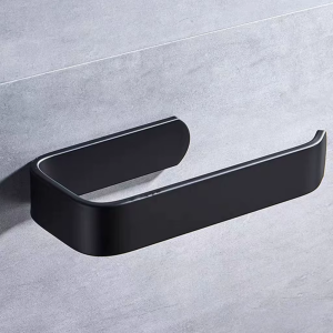 Bathroom Towel Holder White without Drilling Bathroom Black Towel Rack Self-Adhesive Bathroom Towel Rack Towel Hand-Towel Rack