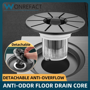 Drain Inner Core Drain Odor-Proof and Insect-Proof Tool Bathroom Floor Drain Core Shower Drain Tool Anti-Clogging Quick Drainag