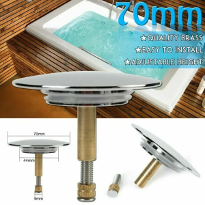 1Pcs 70Mm Universal Drain Filter Hair Catcher Deodorant Bath Stopper Basin Drain Filter Sink Kitchen Bathroom Tool