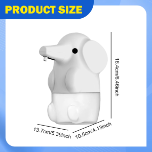 Capybara Liquid Soap Dispenser Touchless Cute Kids Hand Soap Automatic Dispenser Bathroom Accessories for Washroom Kitchen USB