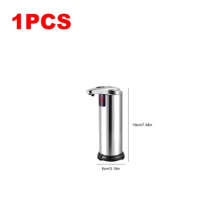 1/2PCS Automatic Soap Dispenser Touchless Hands Free Auto Soap Dispenser Intelligent Liquid Soaps Container Bathroom Accessories