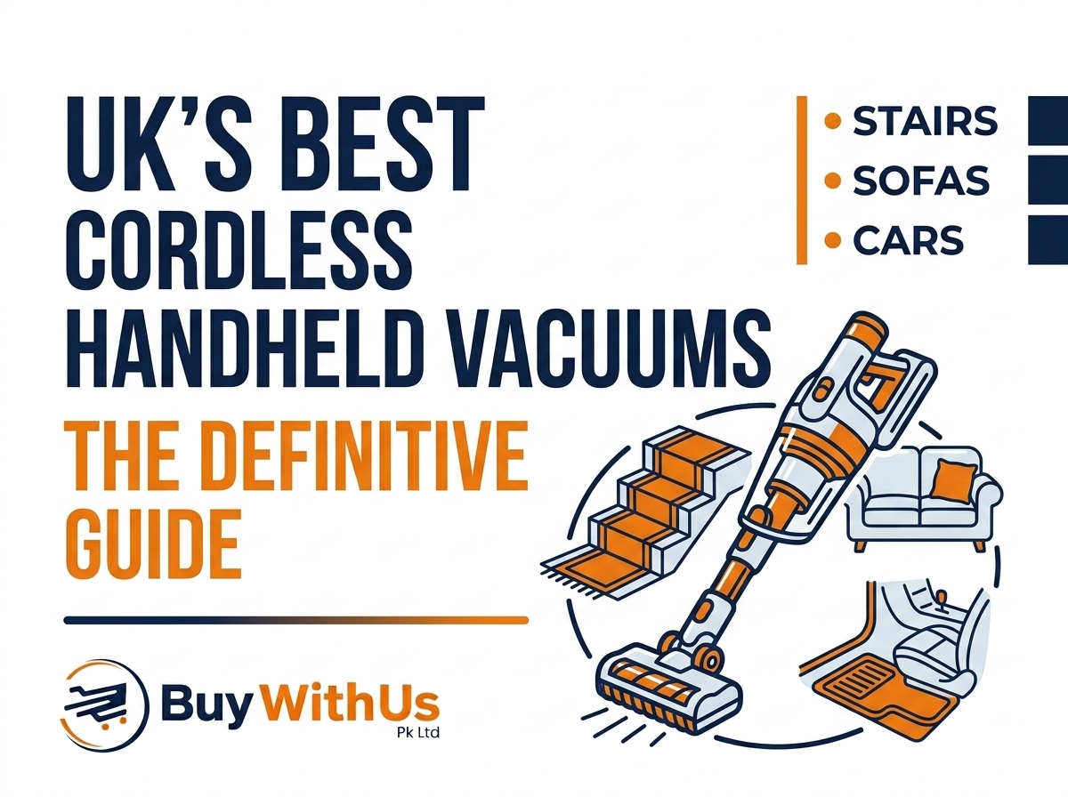Compare the top cordless handheld vacuums in the UK for carpeted stairs, sofa cushions, and car interiors. Find the best model for suction and battery life.